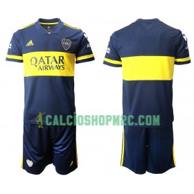 Boca Juniors Bambino Maglia Prima 2020/2021 Manica Corta (+ Pantaloncini)